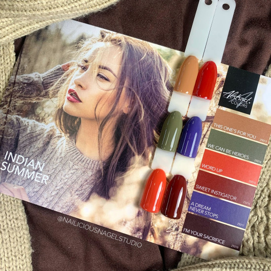 Color Gel Collectie INDIAN SUMMER 6x5ml 
