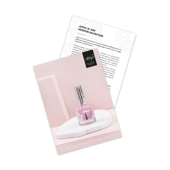 Flyer Apply N' Dry KERATIN NUTRITION