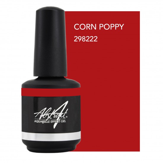 Aquarelle Effect Gel Corn Poppy 15ml