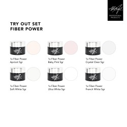 Try Out Set Fiber Power Gel 6x5gr
