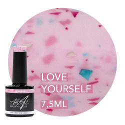 Rubber Base & Build Dazzling LOVE YOURSELF 7.5ml (Collectie Pink Is An Attitude) 