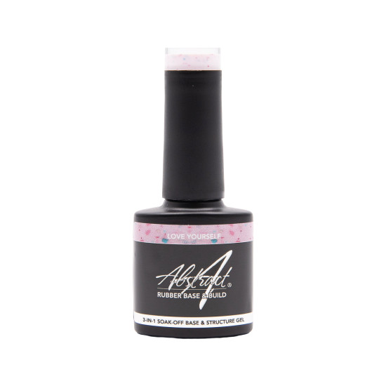 Rubber Base & Build - 3-In-1 BIAB - Dazzling LOVE YOURSELF 7.5ml (Pink Is An Attitude) 