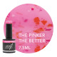 Rubber Base & Build - 3-In-1 BIAB - Dazzling THE PINKER THE BETTER 7.5ml (Pink Is An Attitude) 