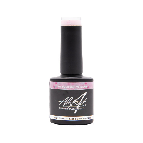 Rubber Base & Build - 3-In-1 BIAB - Dazzling BE YOUR BEST VERSION 7.5ml  (Pink Is An Attitude) 