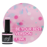 Rubber Base & Build - BIAB - Dazzling BE YOUR BEST VERSION 7.5ml  (Pink Is An Attitude) 