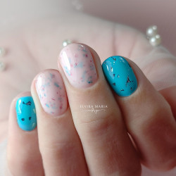 Rubber Base & Build - BIAB - Dazzling LOVE YOURSELF 7.5ml (Pink Is An Attitude) 