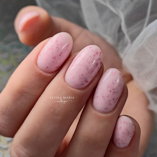 Rubber Base & Build - BIAB - Dazzling LOOK ON THE PINK SIDE 7.5ml (Pink Is An Attitude) 