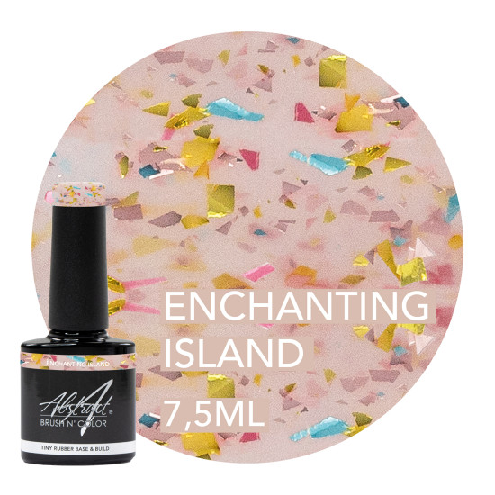 Rubber Base & Build - BIAB - ENCHANTING ISLAND 7.5ml (Spirit Of Ibiza) 