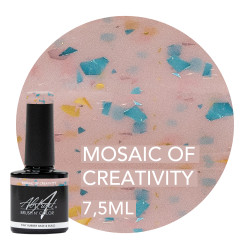 Rubber Base & Build - BIAB - MOSAIC OF CREATIVITY 7.5ml (Spirit Of Ibiza) 