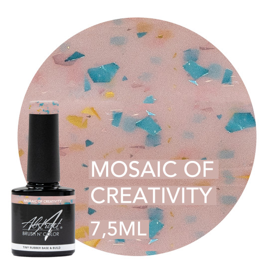 Rubber Base & Build - BIAB - MOSAIC OF CREATIVITY 7.5ml (Spirit Of Ibiza) 
