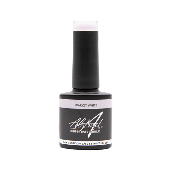 Rubber Base & Build - BIAB - 3-In-1 SPARKLY WHITE 7.5ml (Sparkly) 