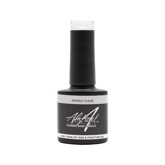 Rubber Base & Build - 3-In-1 BIAB - SPARKLY CLEAR 7.5ml (Sparkly) 