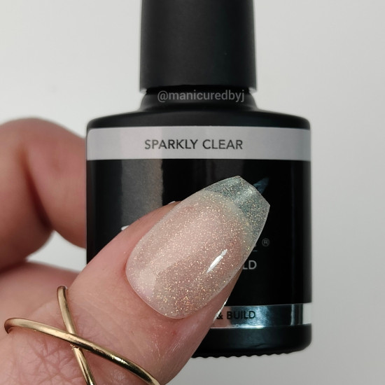 Rubber Base & Build - BIAB - SPARKLY CLEAR 7.5ml (Sparkly) 
