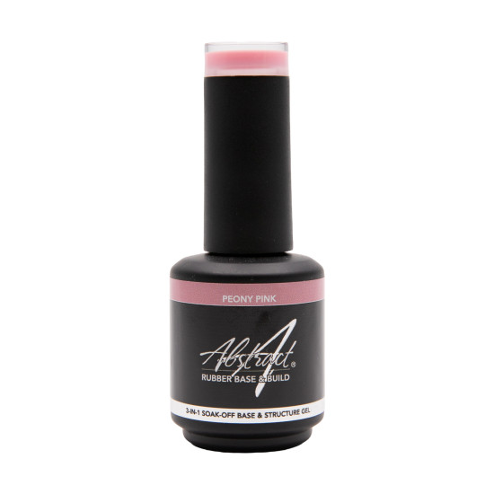 Rubber Base & Build - 3-In-1 BIAB - PEONY PINK 15ml 