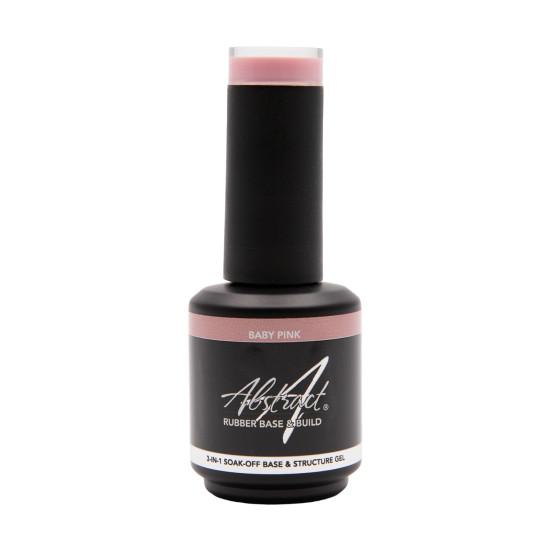 Rubber Base & Build - 3-In-1 - BIAB - BABY PINK 15ml 