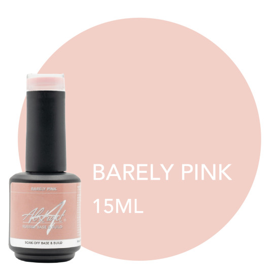 Rubber Base & Build - BIAB - BARELY PINK 15ml