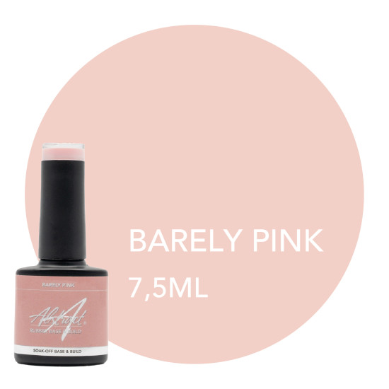 Rubber Base & Build - BIAB - BARELY PINK 7,5ml