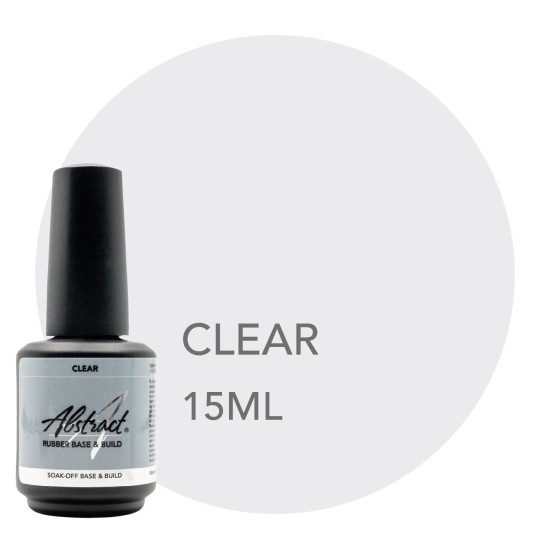 Rubber Base & Build - BIAB - CLEAR 15ml