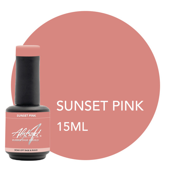 Rubber Base & Build - BIAB - SUNSET PINK 15ml 