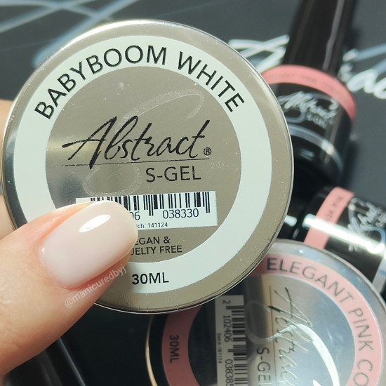 S-Gel - BIAB BUILDER GEL - BABYBOOM WHITE 30ml (Pot) 