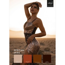 Poster A3 AFRICAN SKIES Collection 