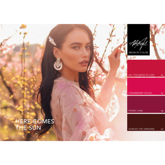 Brush N' Color Collectie HERE COMES THE SUN 4 x 10ml