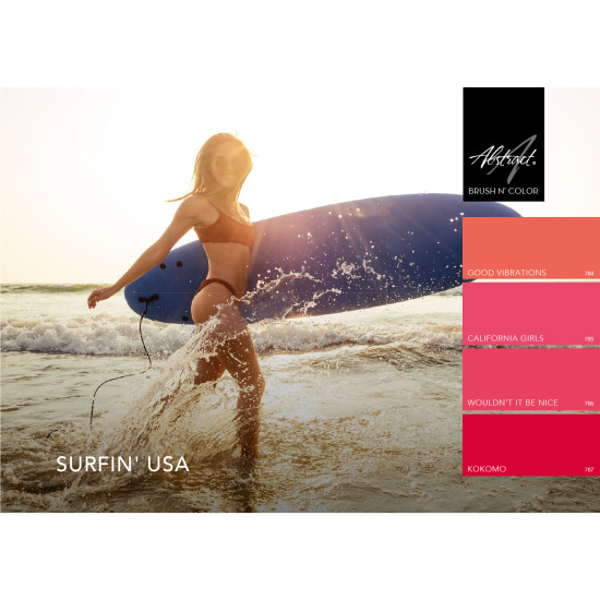 Brush N' Color Collectie SURFIN' USA 4 x 10ml LAUNCH 07.05.2026