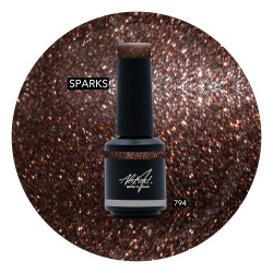 Brush N' Color SPARKS 10ml (Cafe Nocturne) -cat eye-