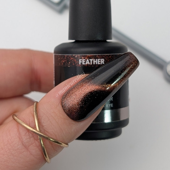 Brush N' Color FEATHER 10ml (Mocha Mood) -cat eye-