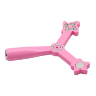 Cat Eye Magnet Flowery Pink