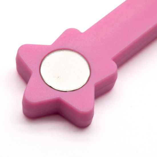 Cat Eye Magnet Flowery Pink