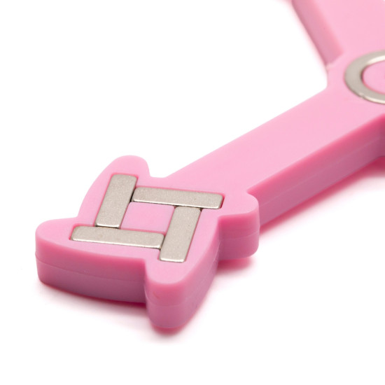 Cat Eye Magnet Flowery Pink