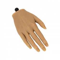 Silicone Oefenhand incl. houder PORCELAIN RECHTS