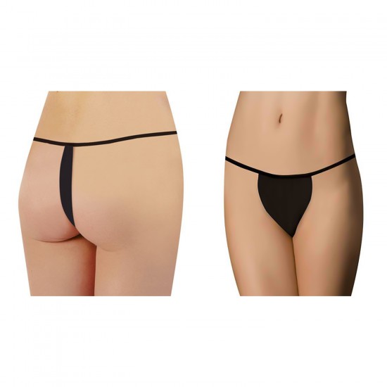 G-String BLACK (50pcs/bag)