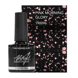 Rubber Glitter Velvet Top Gel PINK MORNING GLORY 7.5ml