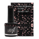 Matte Velvet (No Wipe Glitter Top Gel) PINK MORNING GLORY 7.5ml