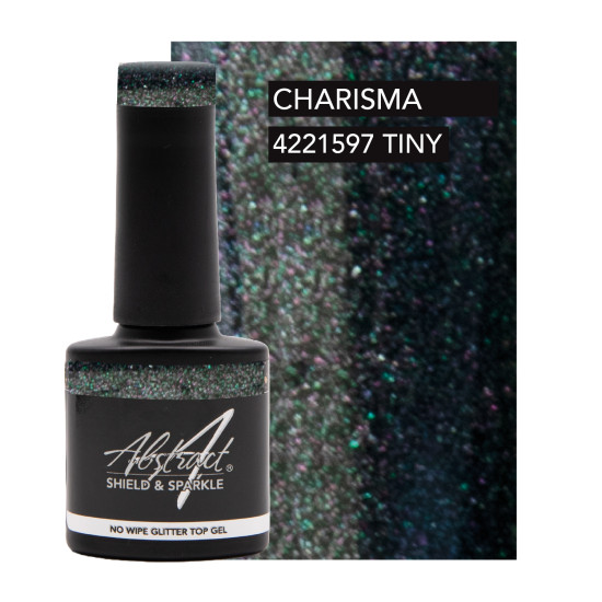 Shield & Sparkle (No Wipe Glitter Top gel) CHARISMA 7.5ml