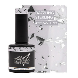 Shield & Sparkle (No WIpe Top Gel) DAZZLING STERLING 7.5ml