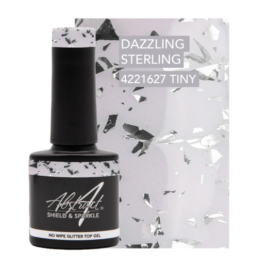 Shield & Sparkle (No WIpe Top Gel) DAZZLING STERLING 7.5ml