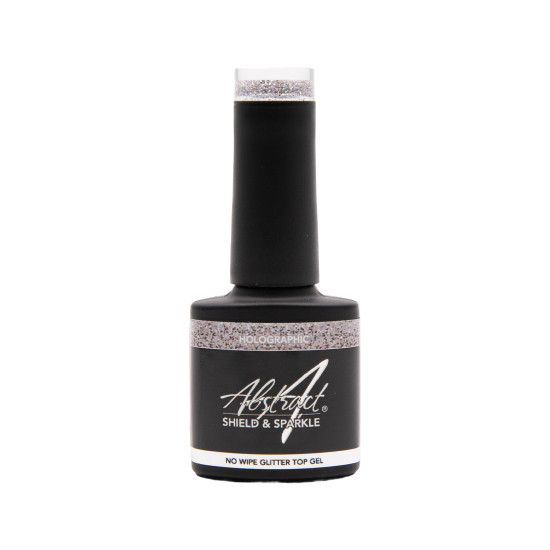 Shield & Sparkle (No Wipe Glitter Top Gel) HOLOGRAPHIC 7.5ml