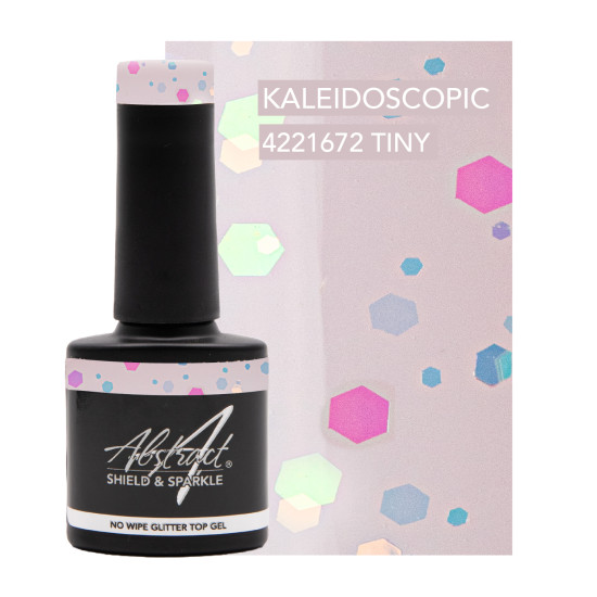 Shield & Sparkle (No Wipe Glitter Top Gel) KALEIDOSCOPIC 7.5ml