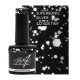 Shield & Sparkle (No Wipe Glitter Top Gel) Glitter SUPERSONIC SILVER 7.5ml