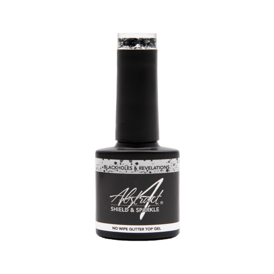 Shield & Sparkle (No Wipe Glitter Top Gel) BLACKHOLES & REVELATIONS 7.5ml 