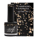 Shield & Sparkle (No Wipe Glitter Top Gel) CHAMPAGNE SUPERNOVA 7.5ml 