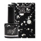 Shield & Sparkle (No Wipe Glitter Top Gel) Glitter SUPERSONIC SILVER 7.5ml