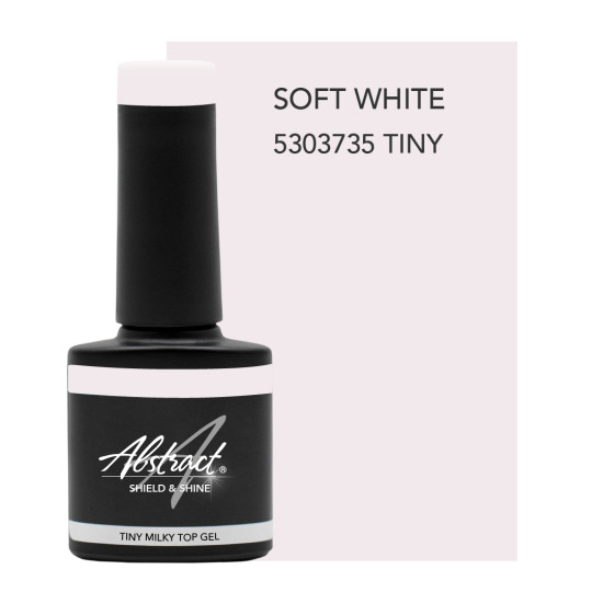 Milky Shield & Shine Top Gel SOFT WHITE 7.5ml 