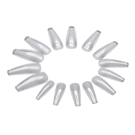 Stick N' Go CLEAR BALLERINA Tips 600pcs