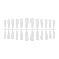 Stick N' Go CLEAR BALLERINA Tips 504pcs/box