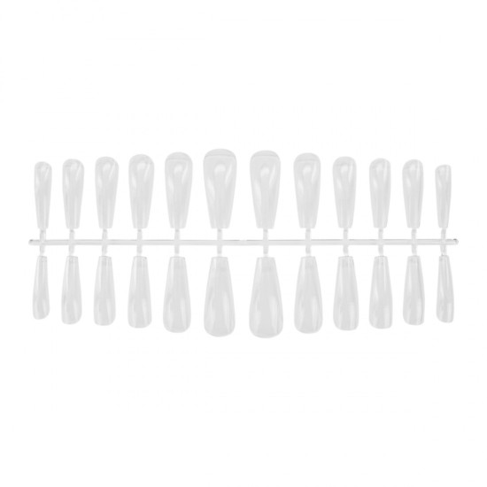 Stick N' Go CLEAR BALLERINA Tips 504pcs/box