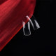Navulling Tips #8 Fancy Square CLEAR (50 st/zak)